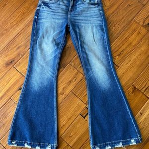 Kancan Buckle high rise super flare size 27x30